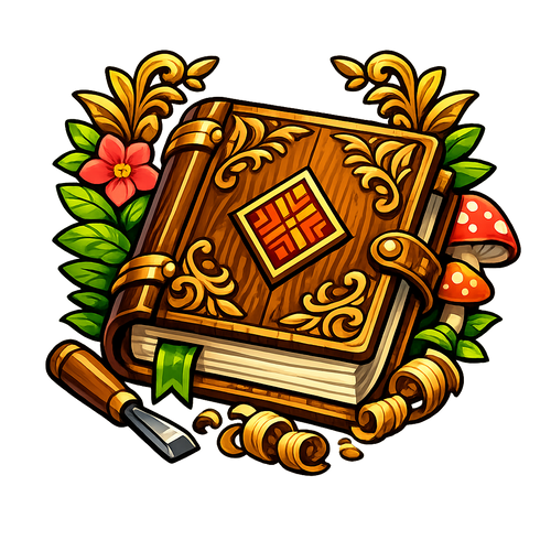 Decorative Wood Pattern Book